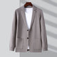 Men&#039;s Casual Knitted Cardigan Top Grey L