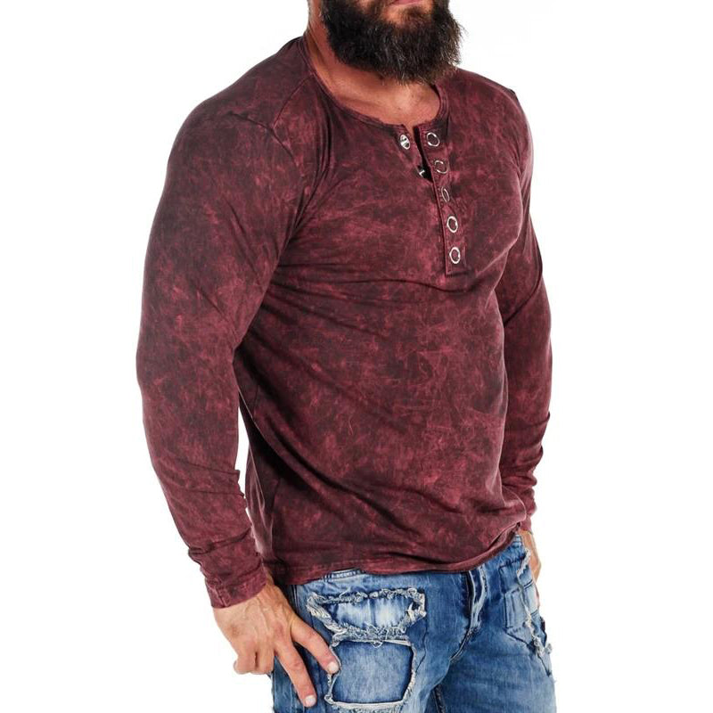 Men'S Plus Size Unforgettable Cipo & Baxx Longsleeve - Vine Red