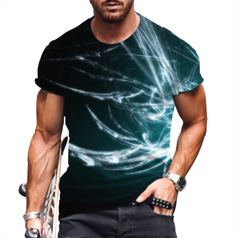 Men's printed short sleeves t-shirts