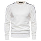 Spliced Drop Sleeve Sweater Men