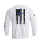 Men's 100% Cotton Patriotic American Flag  Cross Graphic Midweight Sweatshirts