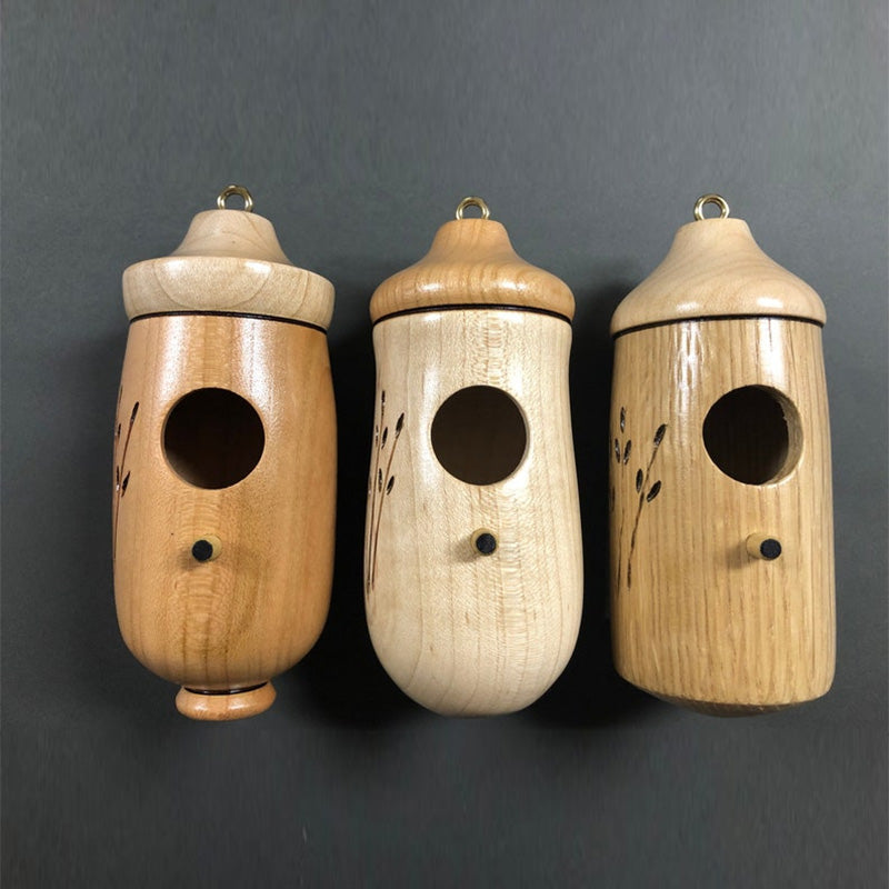 Sherem Wooden Hummingbird House