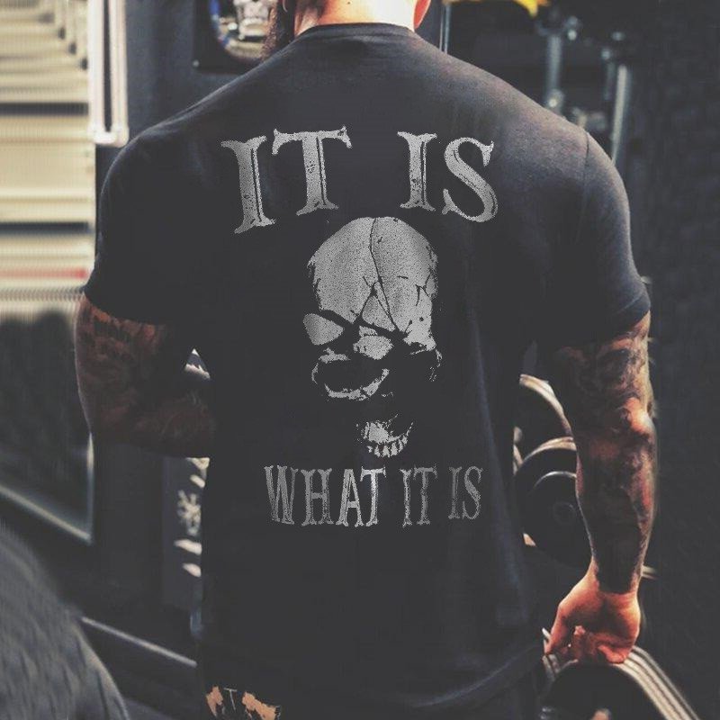 Livereid It Is What It Is Print T-shirt