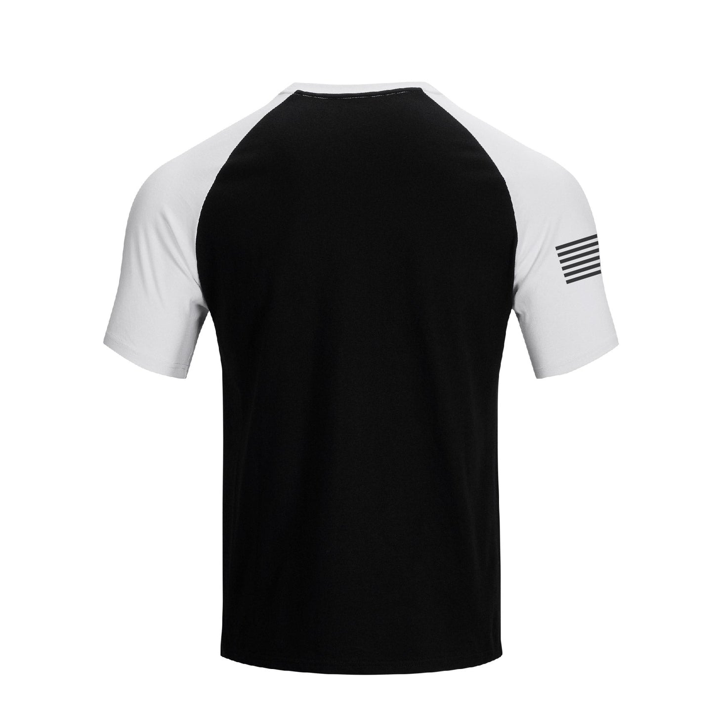 Men's Patriotic American Flag Raglan Sleeve Short-sleeve T-shirts