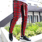 Men's Plaid Sports Pants