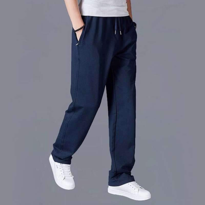 Men's cotton casual loose sweatpants