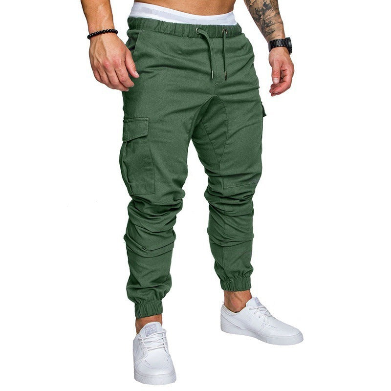 Men's Multi-Pocket Casual Trousers Pants