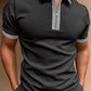 Impact zipper leisure polo shirt