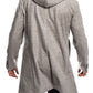 Men's Hooded Woolen Coat
