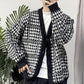 Men&#039;s Casual Knitted Cardigan Top Black M
