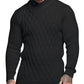 Men's knitted pullover sweater