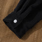 Mens Corduroy Colorblock Stitching Button Up Casual Drawstring Hooded Shirts