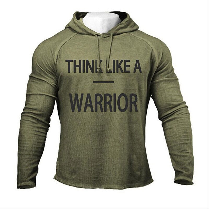 THINK LIKE A WARRIOR Army Green S