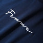 Mens Side Stripe Letter Embroidered Pullover Sweatshirt Preppy Two Pieces Outfits
