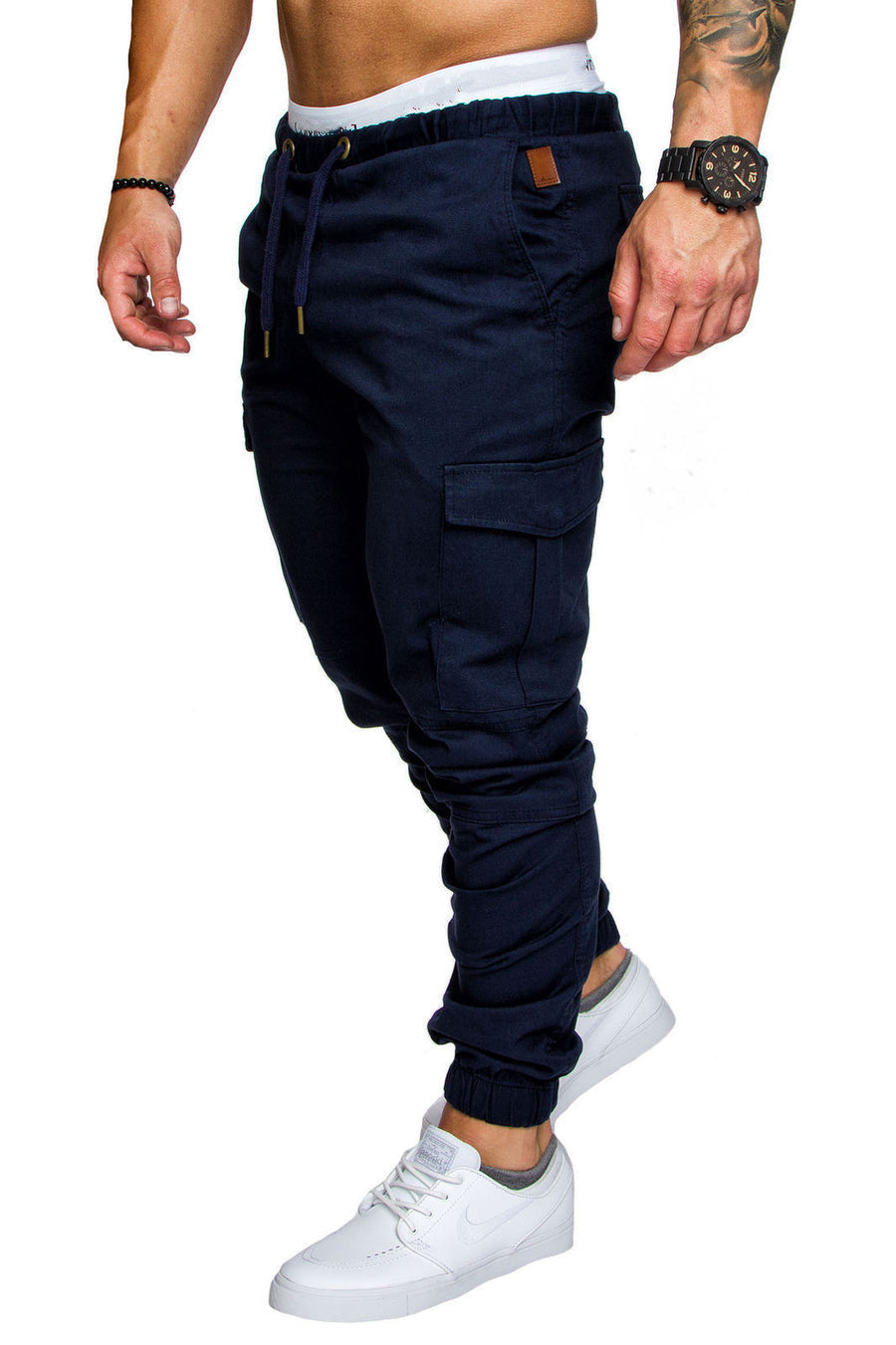 Men's Multi-Pocket Casual Trousers Pants