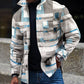 LONG-SLEEVED CASUAL WOOLEN MEN'S JACKET