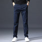 Men's loose stretch cotton casual pants
