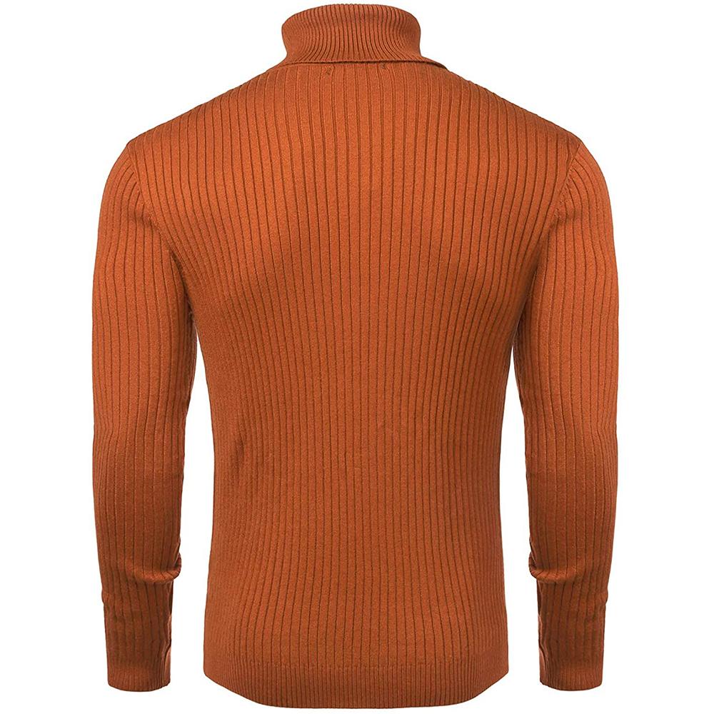 Men's Turtleneck Sweater Slim Sweater