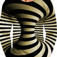Men's 3D Print Graphic Optical Illusion Plus Size Long Sleeve Tops Streetwear