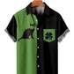 St. Patrick's Day Clover Cat Men's Shirt