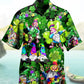 St. Patrick's Day Clover Elf Men's Short Sleeve Shirt