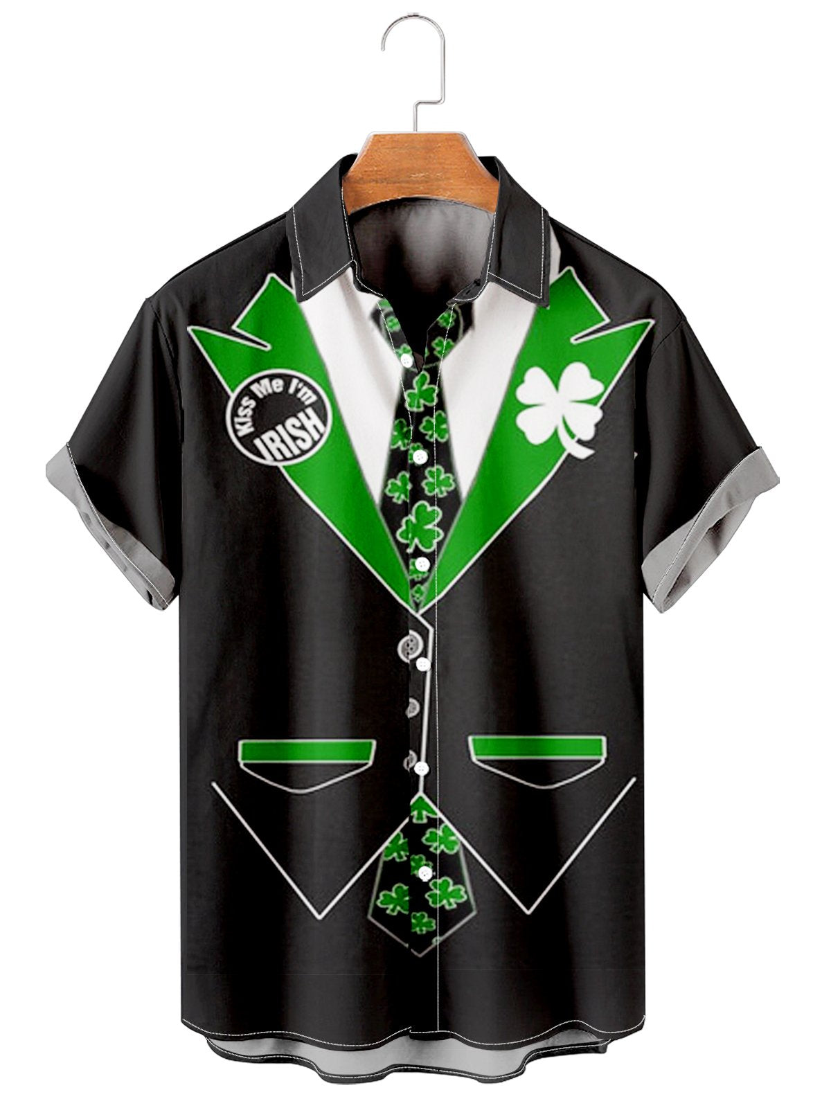 Simple St. Patrick's Day Men's Large Shirt