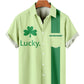 St. Patrick's Day Lucky Men's Casual Shirt