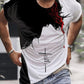 Men's Christian Ink Print Short Sleeve Crew Neck T-Shirt