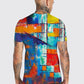 Men's Graphic Prints Graffiti Daily Holiday Print Short Sleeve Tops
