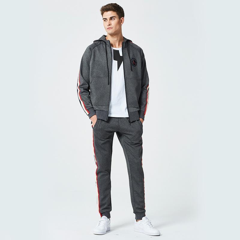 Men's Tracksuits With Side Stripes