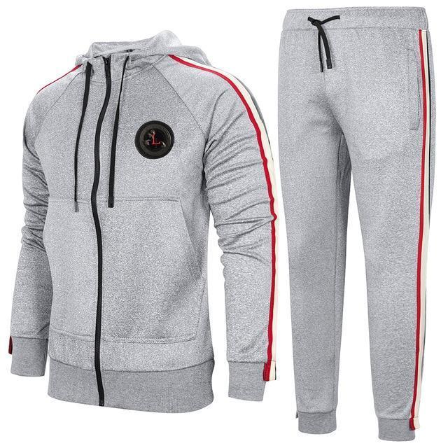 Men's Tracksuits With Side Stripes