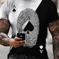 Men's T-shirt 3D Print Casual Designer Big and Tall Short Sleeve Daily Tops