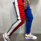 Patchwork Casual Pants For Men