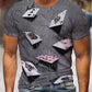 New Men's T shirt 3D Print Graphic Short Sleeve Daily Tops Round Neck