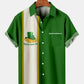 Simple St. Patrick's Day Stitching Men's Large Shirt