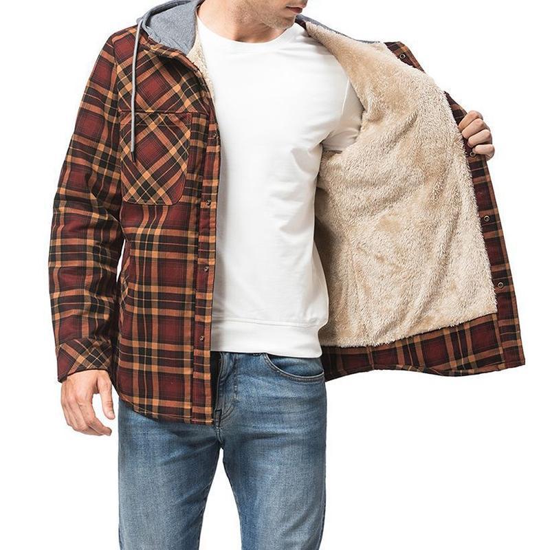 Plaid Patchwork Jacket