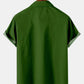 Simple St. Patrick's Day Color Blocking Men's Large Shirt