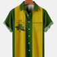 Simple St. Patrick's Day Color Blocking Men's Large Shirt