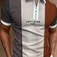 Texture Short-sleeved Polo Shirt