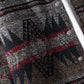 Mens Cotton Vintage Ethnic Print Lapel Casual Relaxed Fit Button Shirts