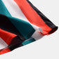 Men Colorful Stripe Printed Holiday Casual Shirt