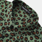 Mens Leopard Print Button Up Short Sleeve Shirts With Pocket