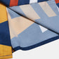 Mens Geometric Colorful Block Printed Short Sleeve Shirt