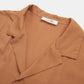 Mens Cotton Light Breathable Solid Color Revere Shirt