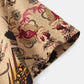 Mens Thin & Breathable Cotton Tribal Pattern Vintage Lapel Holiday Casual Shirt