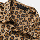 Mens Hawaiian Leopard Print Thin Holiday Beachwear Surfing Sporty Button Loungewear Set SKUE44246