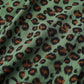 Mens Leopard Print Button Up Short Sleeve Shirts With Pocket