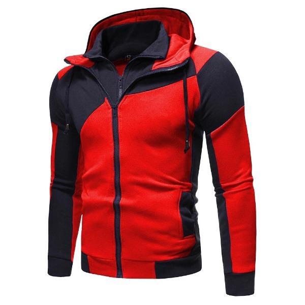 Men's zip-up sweatshirt