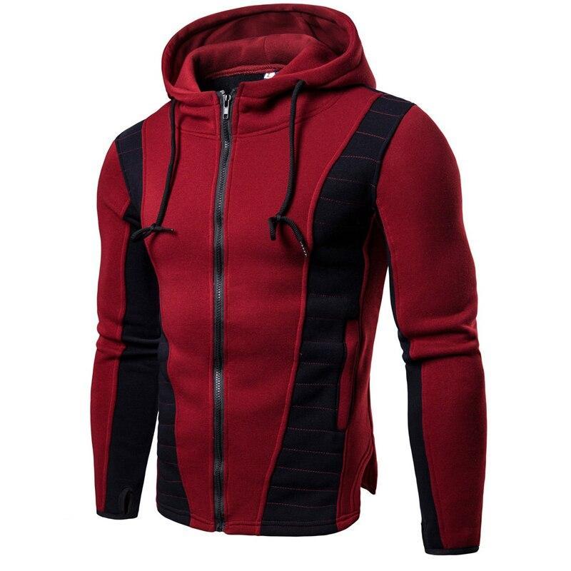 Men's zip-up sweatshirt