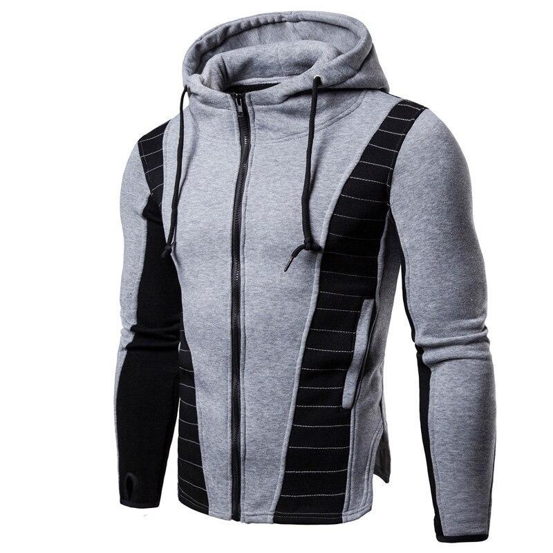 Men's zip-up sweatshirt